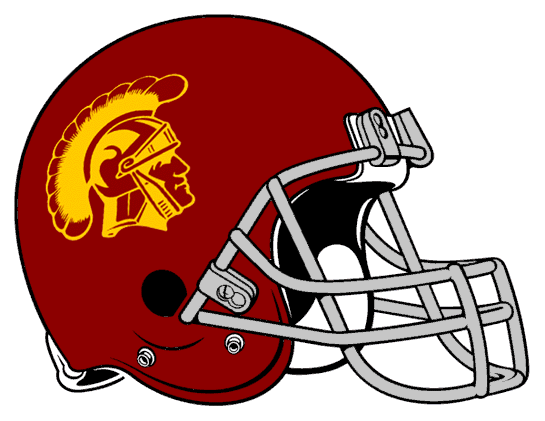 Southern California Trojans 1972-1987 Helmet Logo iron on transfers for T-shirts